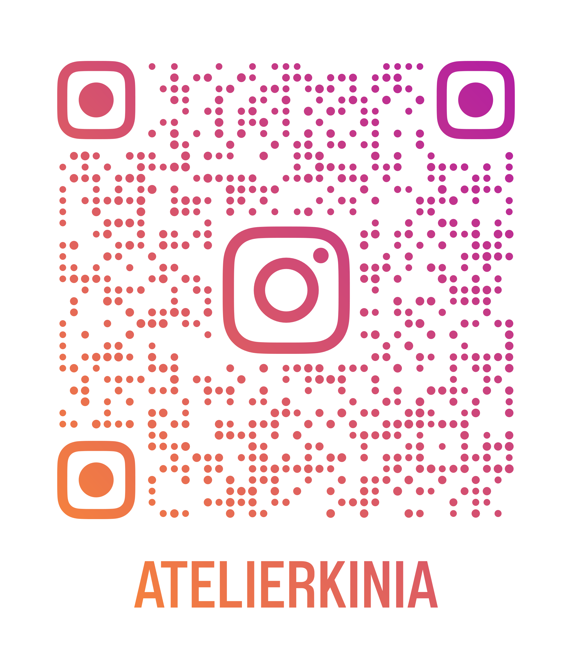 AtelierKinia - Suivez-moi sur Instagram